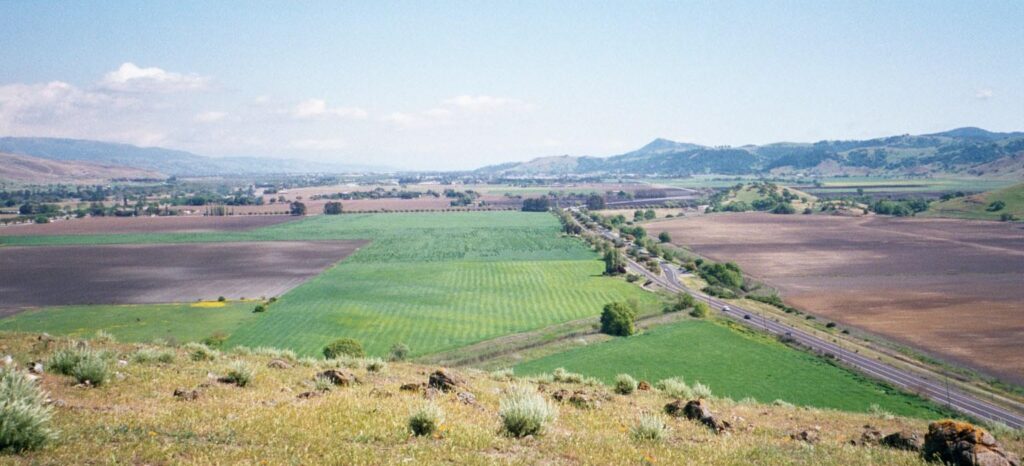 Coyote Valley farmland